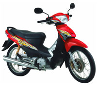 Honda Wave RS 100cc Red, Disc brake