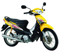 Honda Wave RS 100cc Yellow, Disc brake